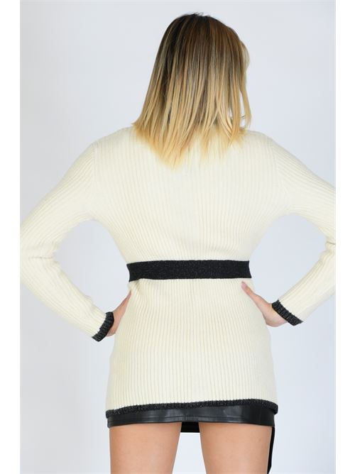 cardigan avorio LE VOLIERE | WW23M420IVORY